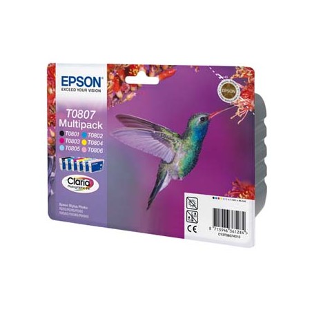 Epson oryginalny ink / tusz C13T08074011, CMYK/light C/light M