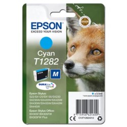 Epson oryginalny ink / tusz C13T12824012, T1282, cyan, 3,5ml