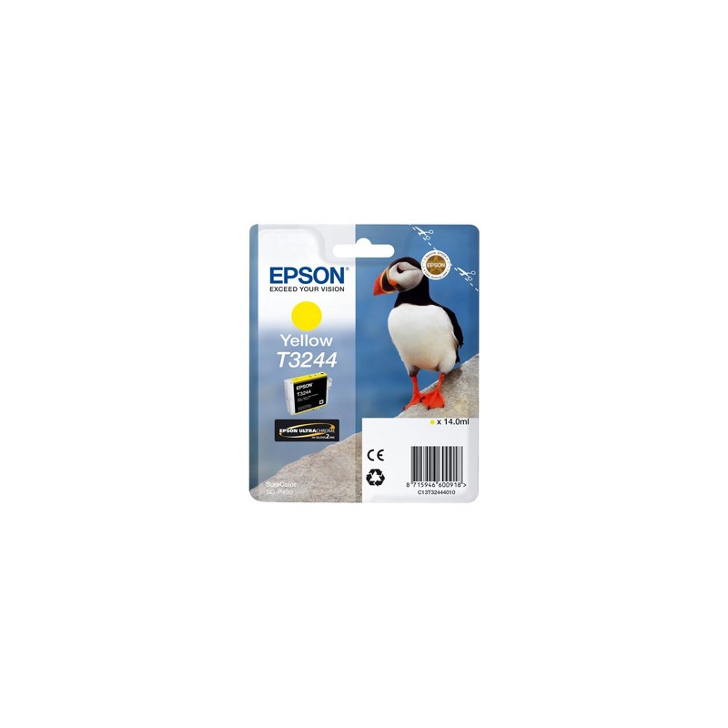 Epson oryginalny ink / tusz C13T32444010, yellow, 14ml