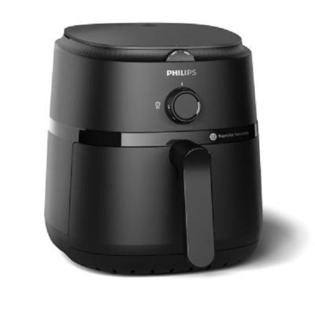 Frytkownica na gorące powietrze PHILIPS NA120/00 (4.2l /1500W /Czarny )