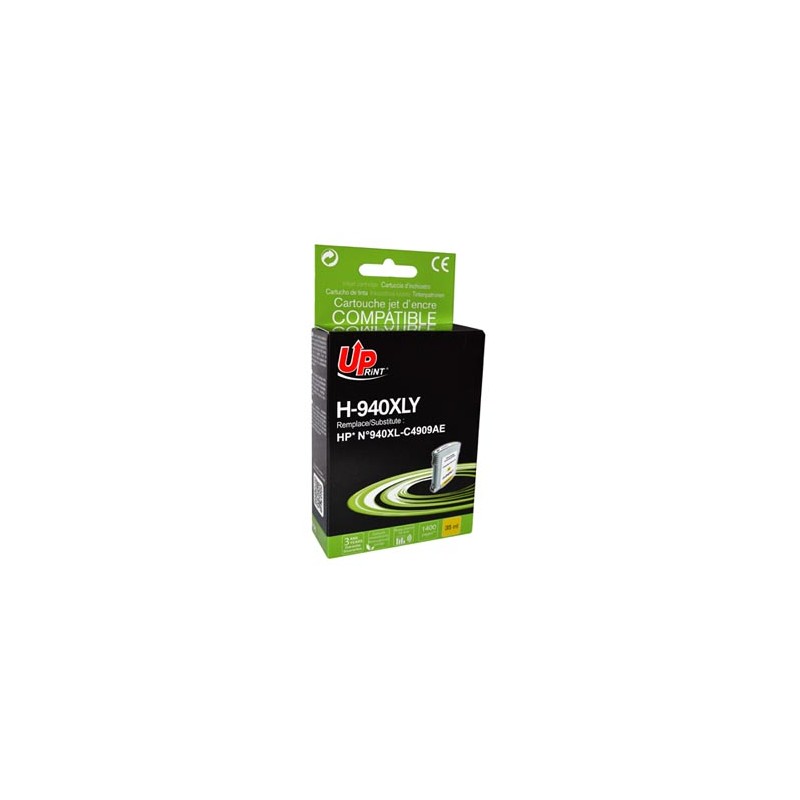 UPrint kompatybilny ink / tusz z C4909AE, HP 940XL, H-940XL-Y, yellow, 35ml