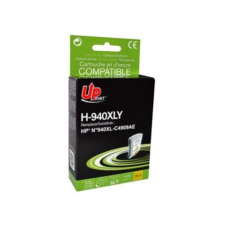 UPrint kompatybilny ink / tusz z C4909AE, HP 940XL, H-940XL-Y, yellow, 35ml