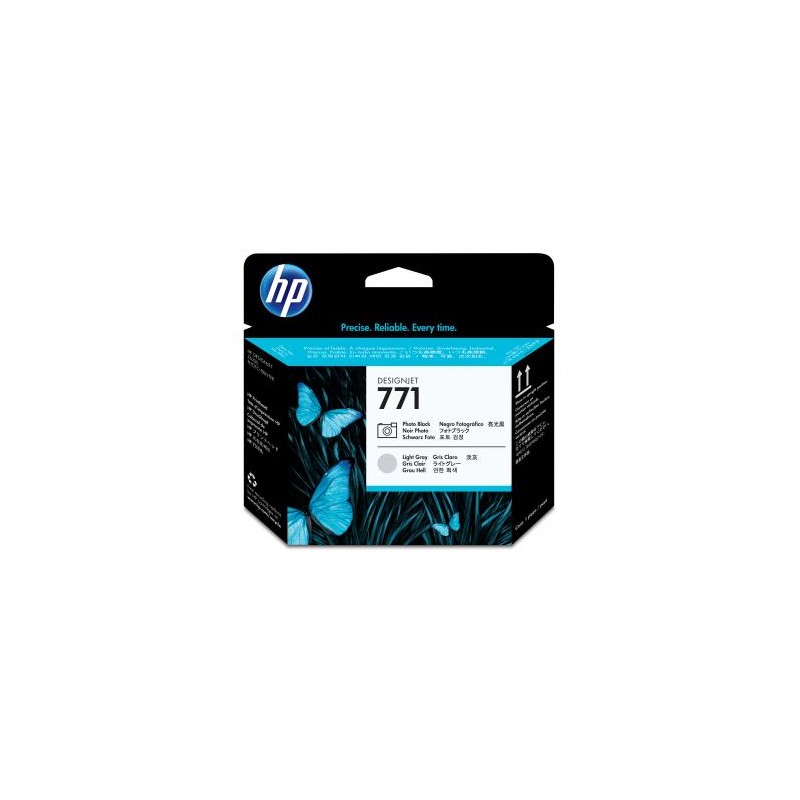 HP oryginalny głowica drukująca CE020A, HP 771, photo black/light grey