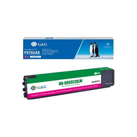 G&G kompatybilny ink / tusz z F6T82AE, NH-R00973XLM, magenta, 7000s