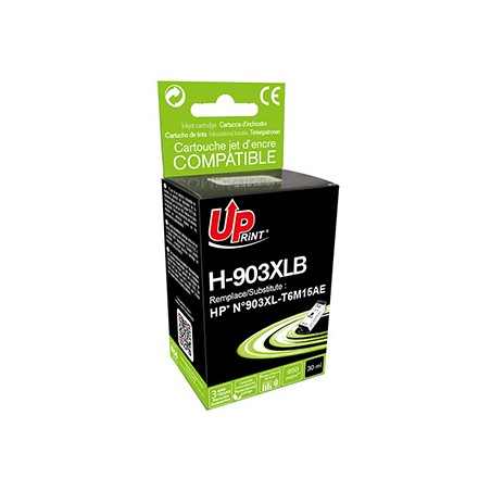 UPrint kompatybilny ink / tusz z T6M15AE, HP 903XL, H-903XLB, black, 950s, 30ml, high capacity