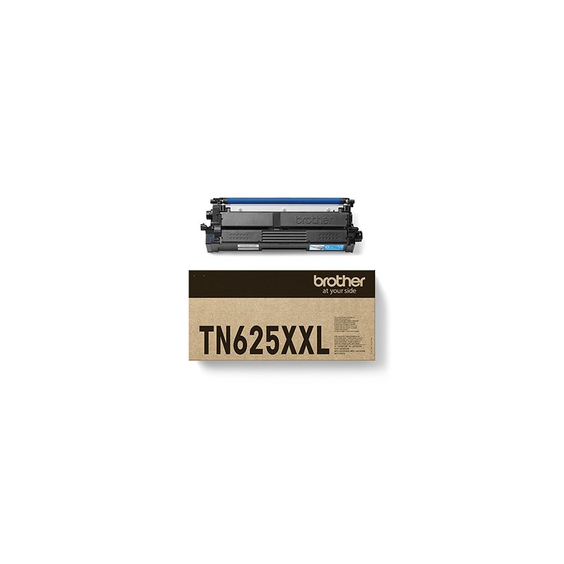 Brother oryginalny toner TN-625XXLC, cyan, 6500s