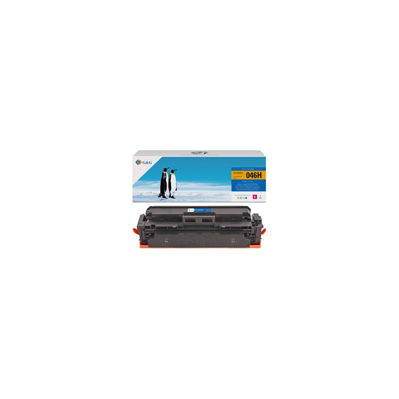 G&G kompatybilny toner z Canon 046HM, NT-PC046XM, magenta, 5000s, high capacity