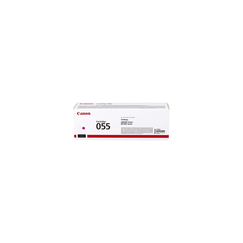 Canon oryginalny toner 055 M, 3014C002, magenta, 2100s