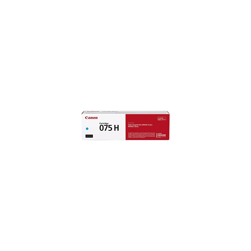 Canon oryginalny toner 075 H C, 6368C002, cyan, 2500s, high capacity