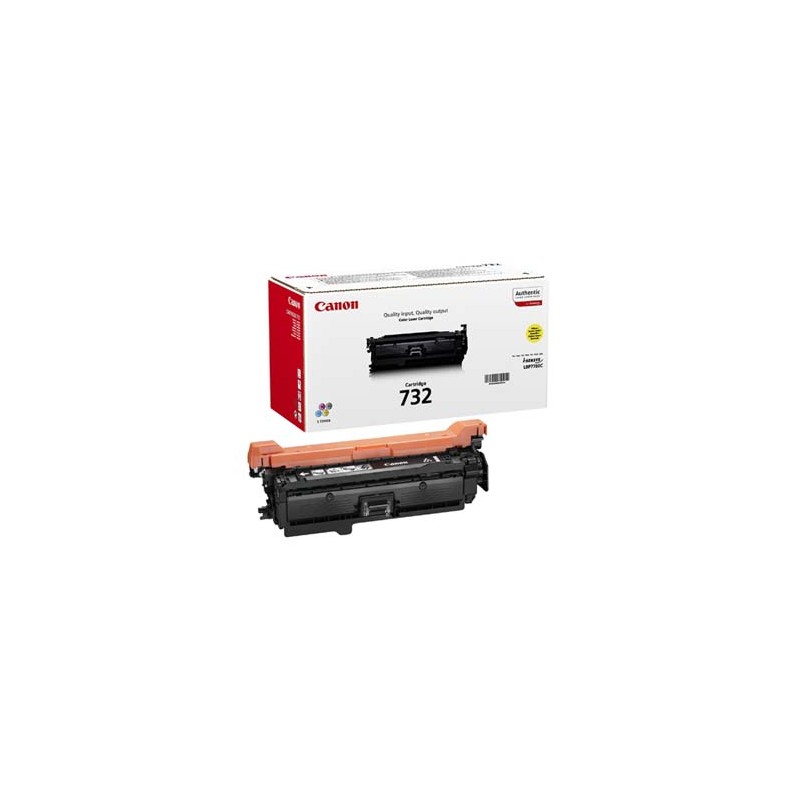 Canon oryginalny toner 732 Y, 6260B002, yellow, 6400s
