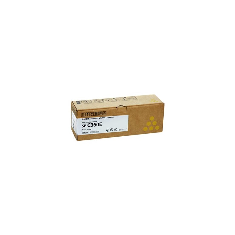 Ricoh oryginalny toner 408191, yellow, 1500s