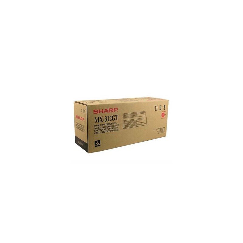 Sharp oryginalny toner MX-312GT, black, 25000s