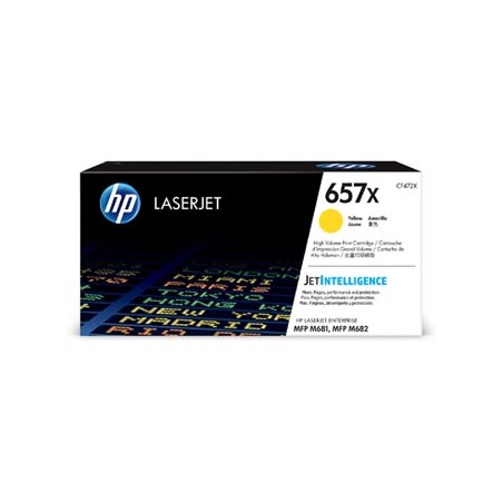 HP oryginalny toner CF472X, HP 657X, yellow, 23000s, high capacity