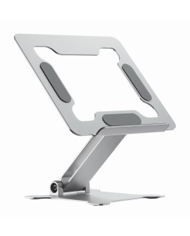 GEMBIRD SKŁADANA PODSTAWKA POD NOTEBOOKA 15,6" SREBRNA