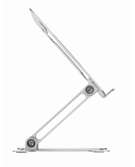 GEMBIRD SKŁADANA PODSTAWKA POD NOTEBOOKA 15,6" SREBRNA