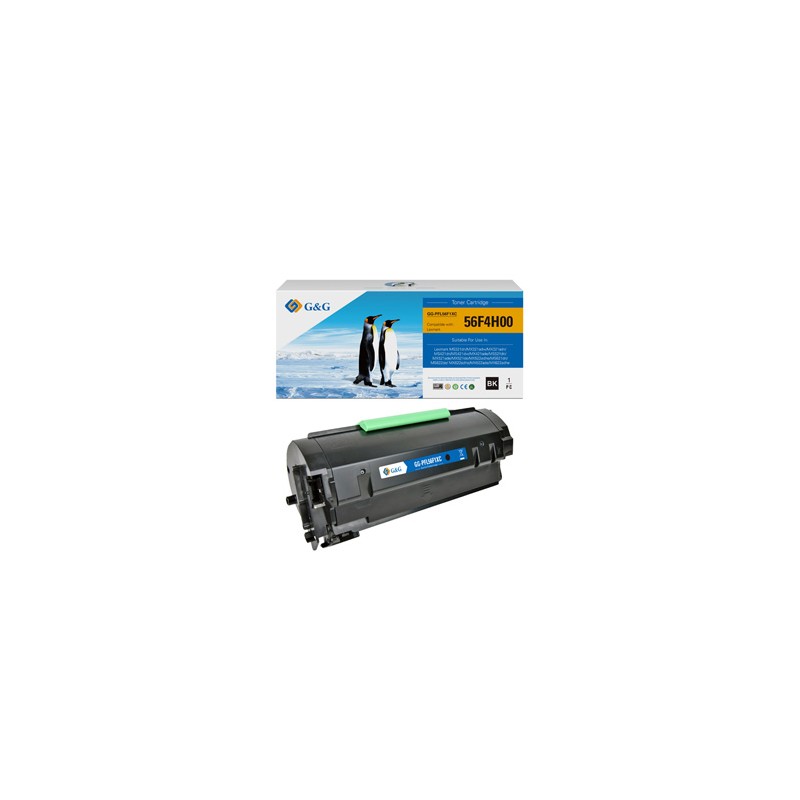 G&G kompatybilny toner z Lexmark 56F2H00, NT-PFL56F1XC, black, 15000s, high capacity