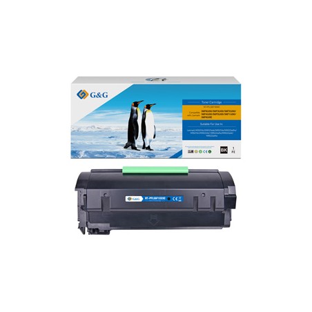 G&G kompatybilny toner z Lexmark 56F2U00, NT-PFL56F1XXX, black, 25000s, ultra high capacity, return
