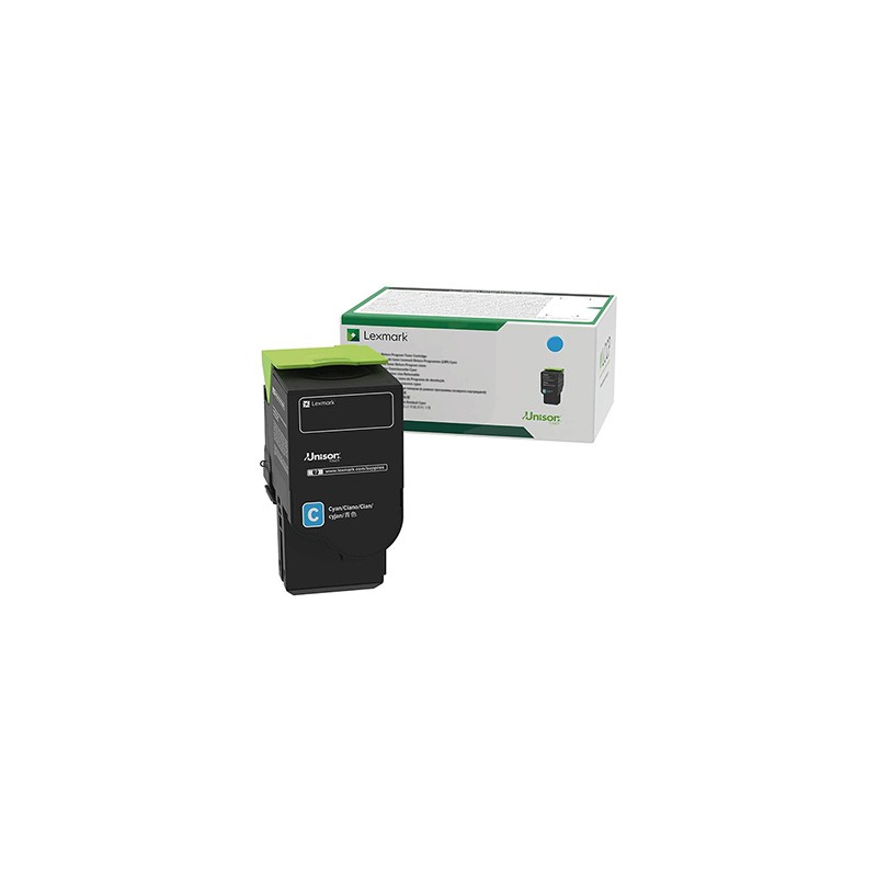 Lexmark oryginalny toner 75M2HC0, cyan, 8800s