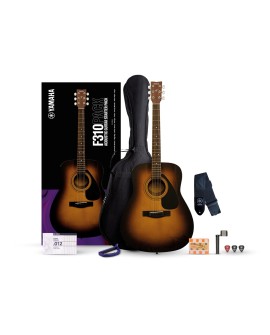 Yamaha F310P Tobacco Brown SB - Gitara akustczyna (Zestaw)