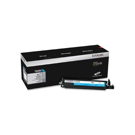 Lexmark oryginalny developer 70C0D20, cyan, 40000s