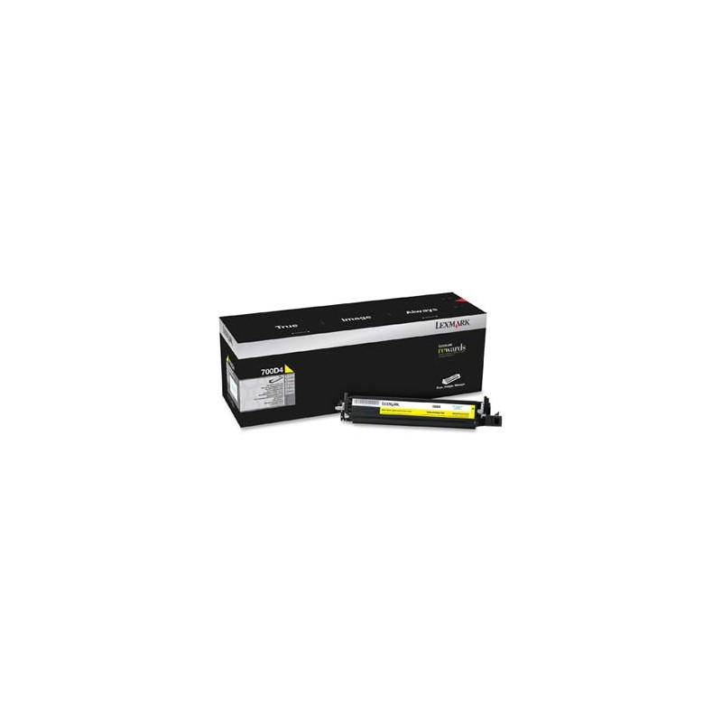 Lexmark oryginalny developer 70C0D40, yellow, 40000s