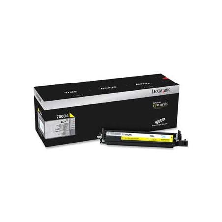 Lexmark oryginalny developer 70C0D40, yellow, 40000s