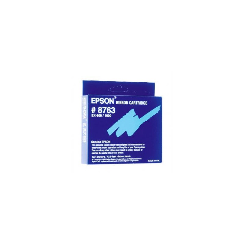 Epson oryginalny taśma do drukarki, 8763/C13S015054, czarna, Epson