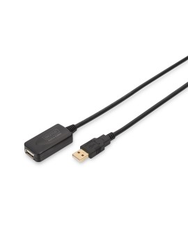 KABEL USB 2.0 A-A M/F AKTYWNY 5.0M