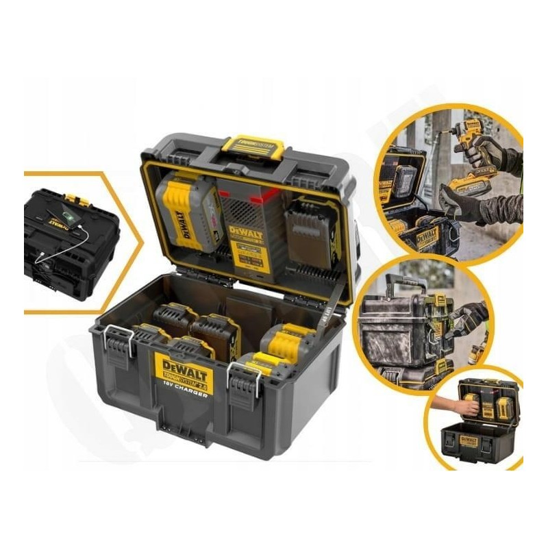 skrzynia toughsystem 2.0 ładowarka 2x4a