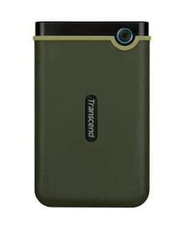Transcend StoreJet 25M3G zewnętrzny dysk twarde 2 TB 2.5" Micro-USB B 3.2 Gen 1 (3.1 Gen 1) Zielony