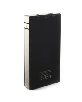 PowerBank PowerNeed P10000B (10000mAh microUSB, USB 2.0 kolor czarny)