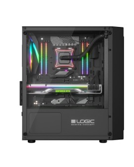 OBUDOWA LOGIC ATOS ARGB MINI USB 3.0 BEZ ZASILACZA