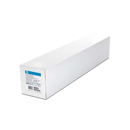 HP 1067/61/Banner paper White Satin, satynowy, 42", CH001A, 136 g/m2, papier, 1067mmx61m, biały, do drukarek atramentowych, rolk