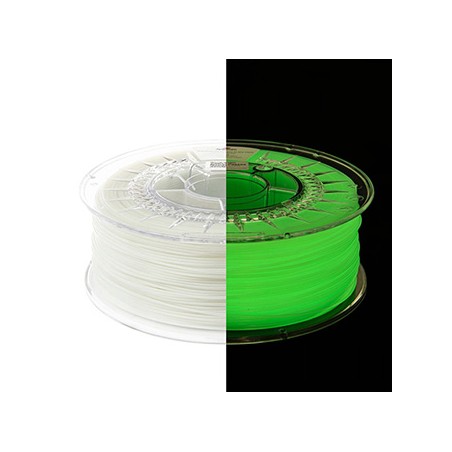 Spectrum Filament PET-G glow in the dark 500g, yellow-green