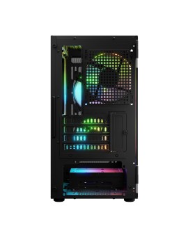 LOGIC OBUDOWA PORTOS ARGB MINI USB 3.0 BLACK