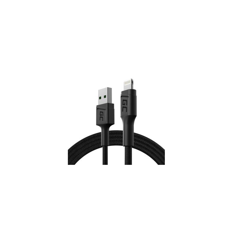 Green Cell kabel GC PowerStream USB-A - Lightning 120cm quick charge Apple 2.4A