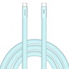 Verbatim USB-C kabel SoftTouch USB C (M) - USB C (M), 60W, 1.2m, Cyan, box, 30273