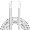 Verbatim USB-C kabel SoftTouch USB C (M) - USB C (M), 100W, 1.2m, Biały, box, 30277