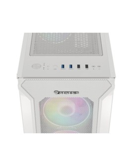 GENESIS OBUDOWA IRID 505 ARGB BIAŁA MIDI TOWER NPC-1872