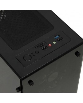 Obudowa IBOX MINI TOWER PASSION V4 GAMING OPV4 (Micro ATX kolor czarny)
