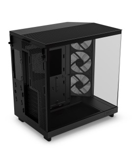 NZXT OBUDOWA KOMPUTEROWA NZXT H6 FLOW RGB MIDI TOWER Z OKNEM CZARNA