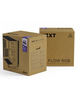 NZXT OBUDOWA KOMPUTEROWA NZXT H6 FLOW RGB MIDI TOWER Z OKNEM CZARNA
