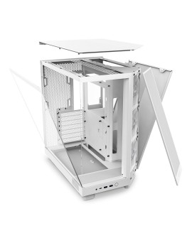 NZXT OBUDOWA KOMPUTEROWA NZXT H6 FLOW RGB MIDI TOWER Z OKNEM BIAŁA