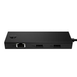 USB-C Koncentrator wieloportowy 4-port, B8SU8UT, czarny, długość przewodu 15cm, HP, 1 USB Type-CR,2 USB Type-A,1 RJ-45