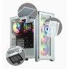 Corsair iCUE 4000X RGB Midi Tower Biały