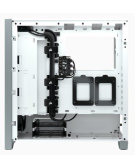 Corsair iCUE 4000X RGB Midi Tower Biały