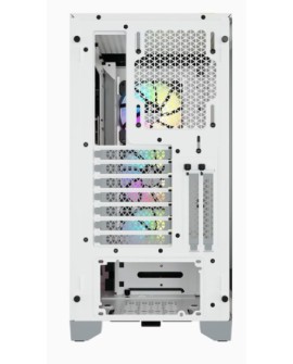 Corsair iCUE 4000X RGB Midi Tower Biały