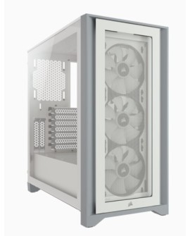 Corsair iCUE 4000X RGB Midi Tower Biały