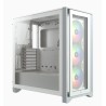 Corsair iCUE 4000X RGB Midi Tower Biały