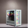 Corsair iCUE 4000X RGB Midi Tower Biały